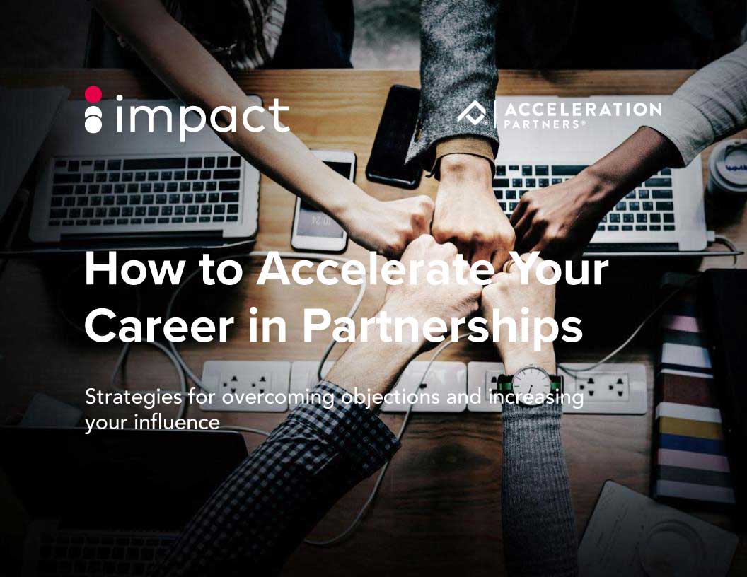 How to accelerate your career in partnerships: ebook | Impact