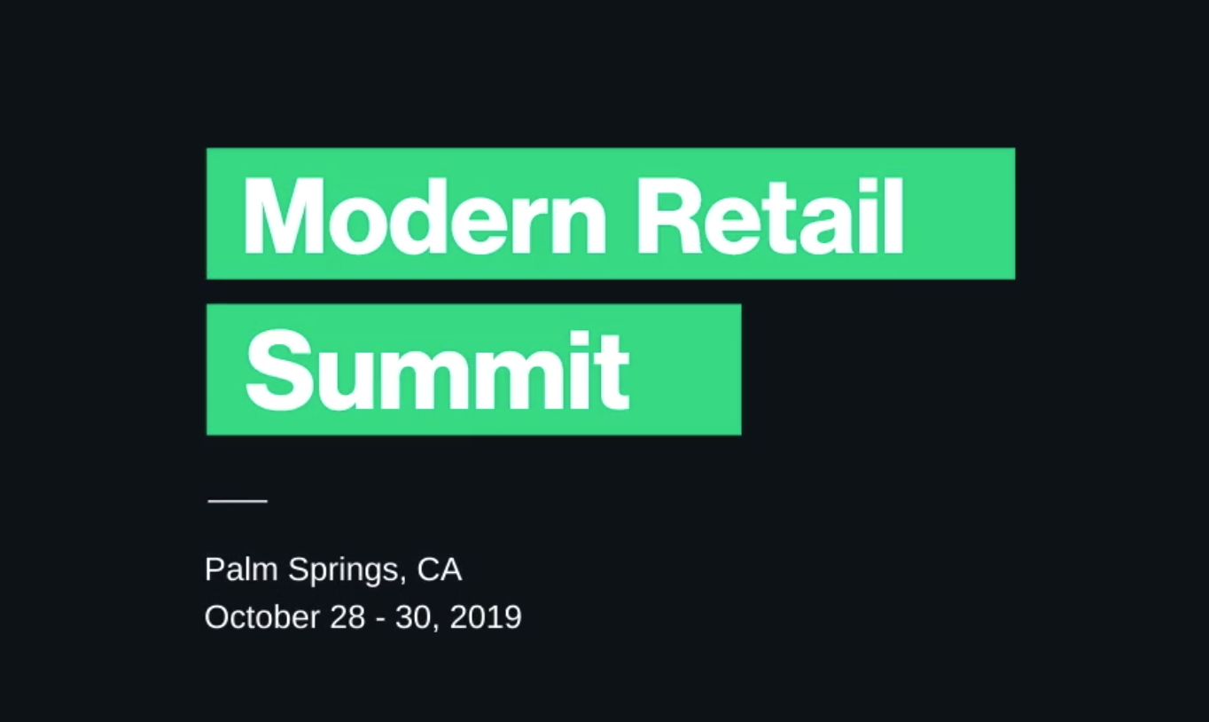 Modern Retail Summit, DigiDay Event, Palm Springs, CA