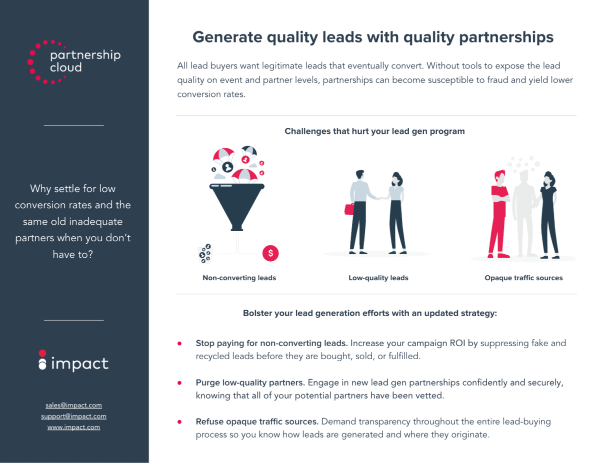 Partnership Cloud Lead Gen | Impact