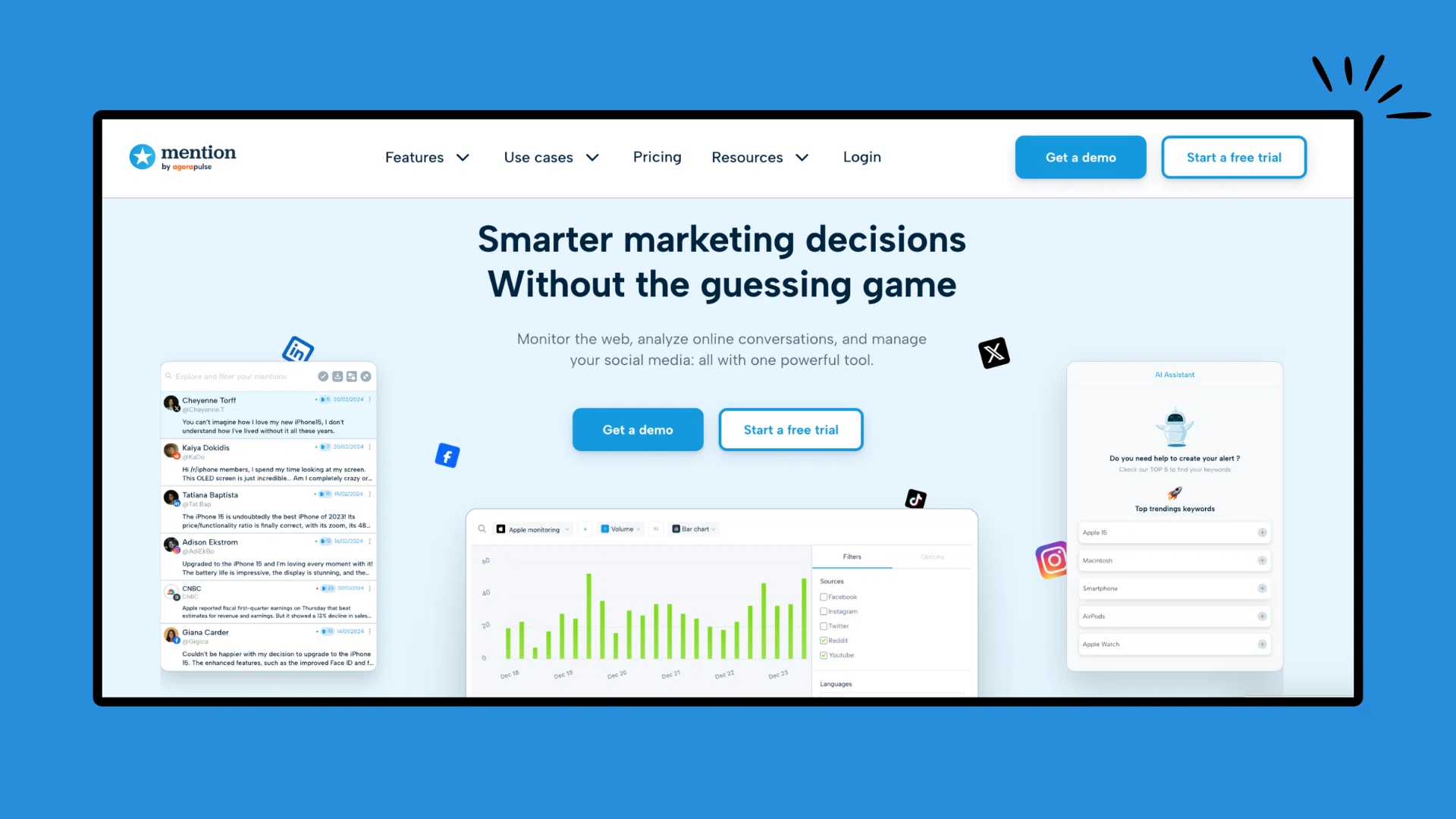 Social listening tools track partnered already mentioning your brand