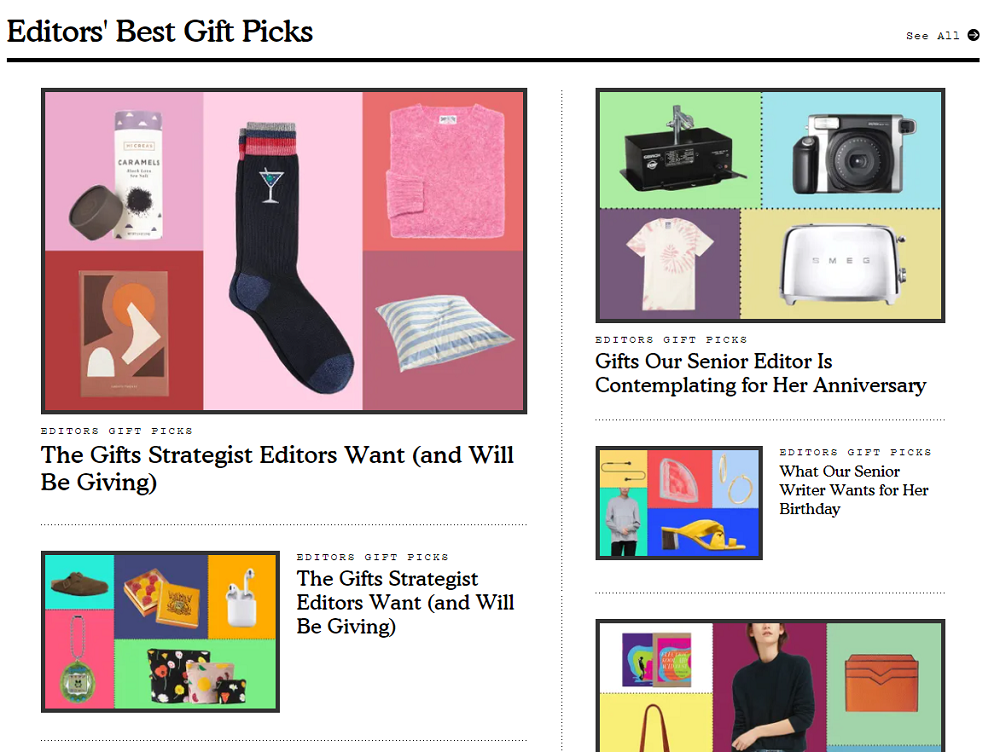 nymag editorial gift guide