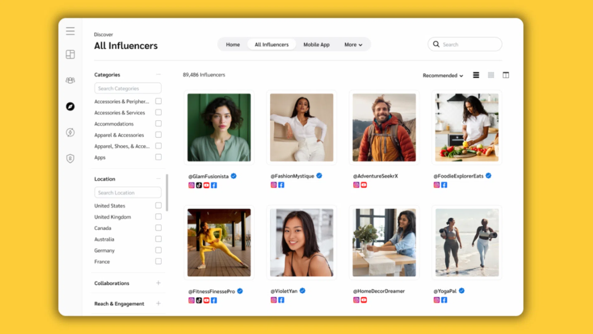 Platforms like impact.com provide a marketplace of partners
