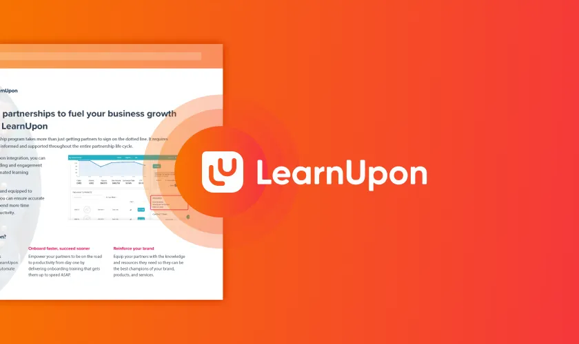 Scale thriving partnerships to fuel your business growth with Impact + LearnUpon
