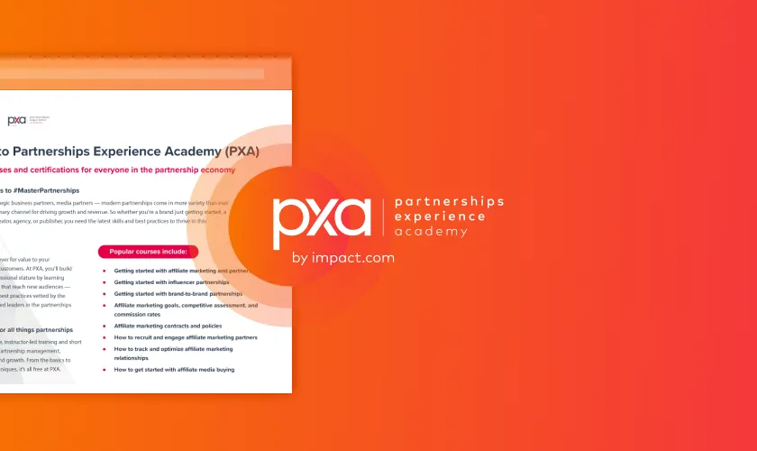 Welcome to Partnerships Experience Academy (PXA)