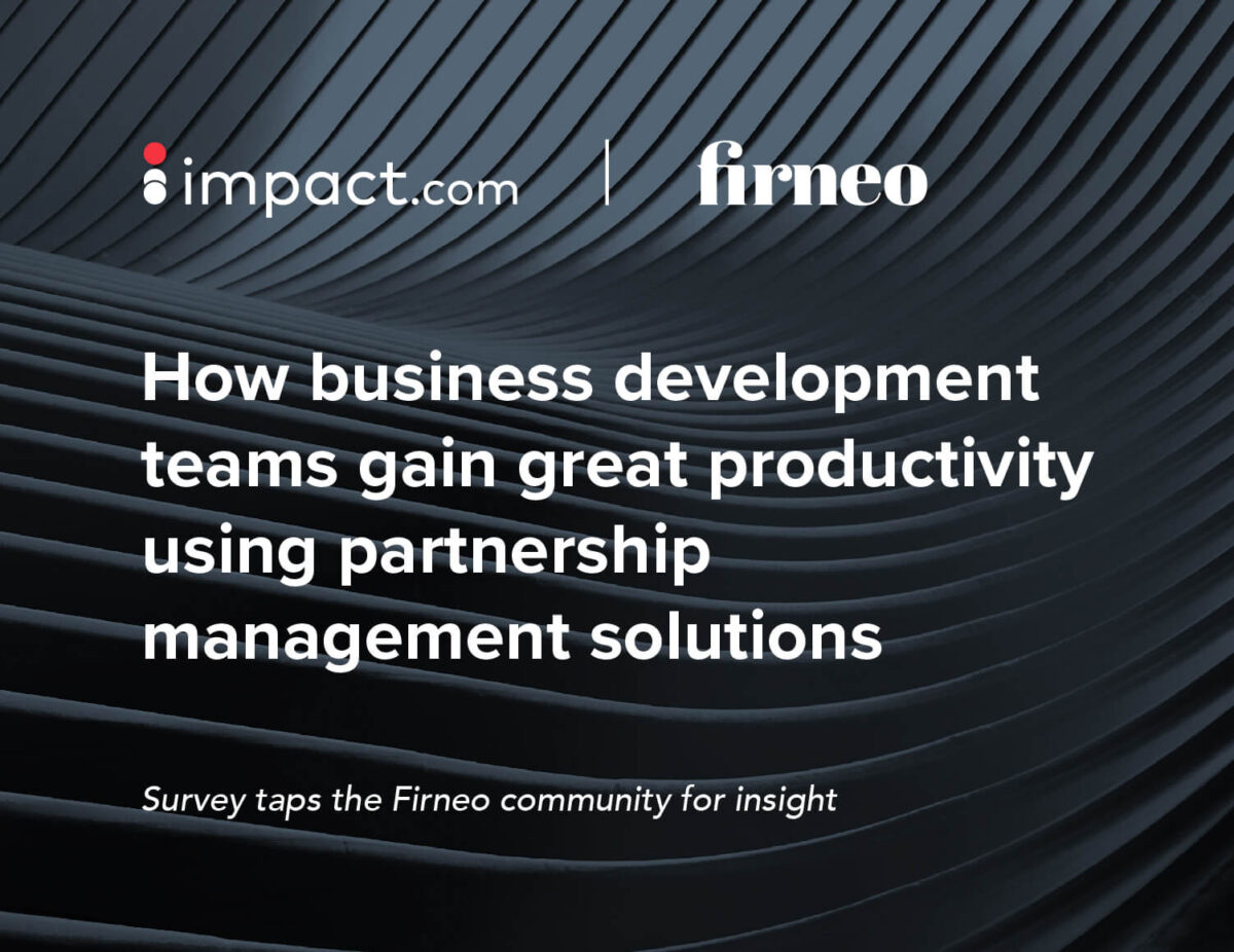How business development teams gain great productivity using partnership management solutions