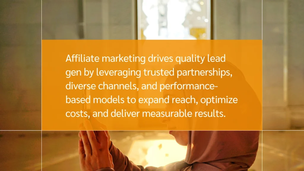 How affiliate marketing impacts lead generation