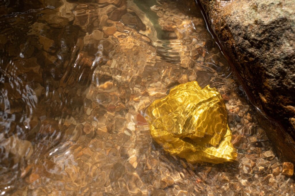 Gold found in water
