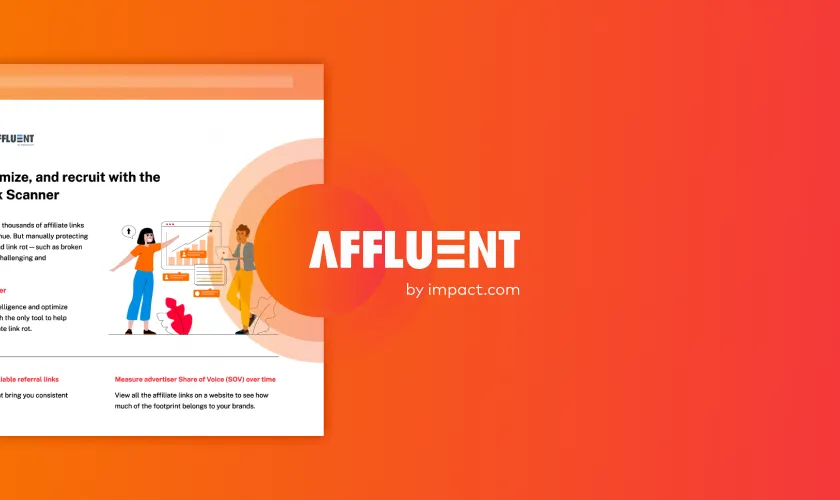Protect, optimize, and recruit with the Affluent Link Scanner