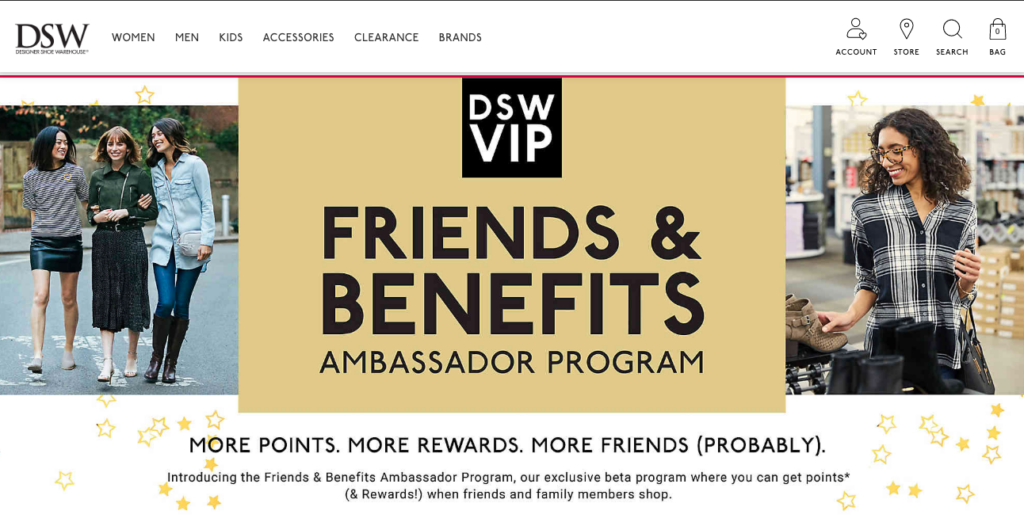 Friends & Benefits Ambassador Progra