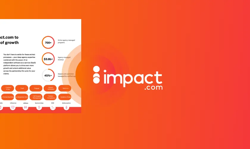 Partner with impact.com to be an agent of growth