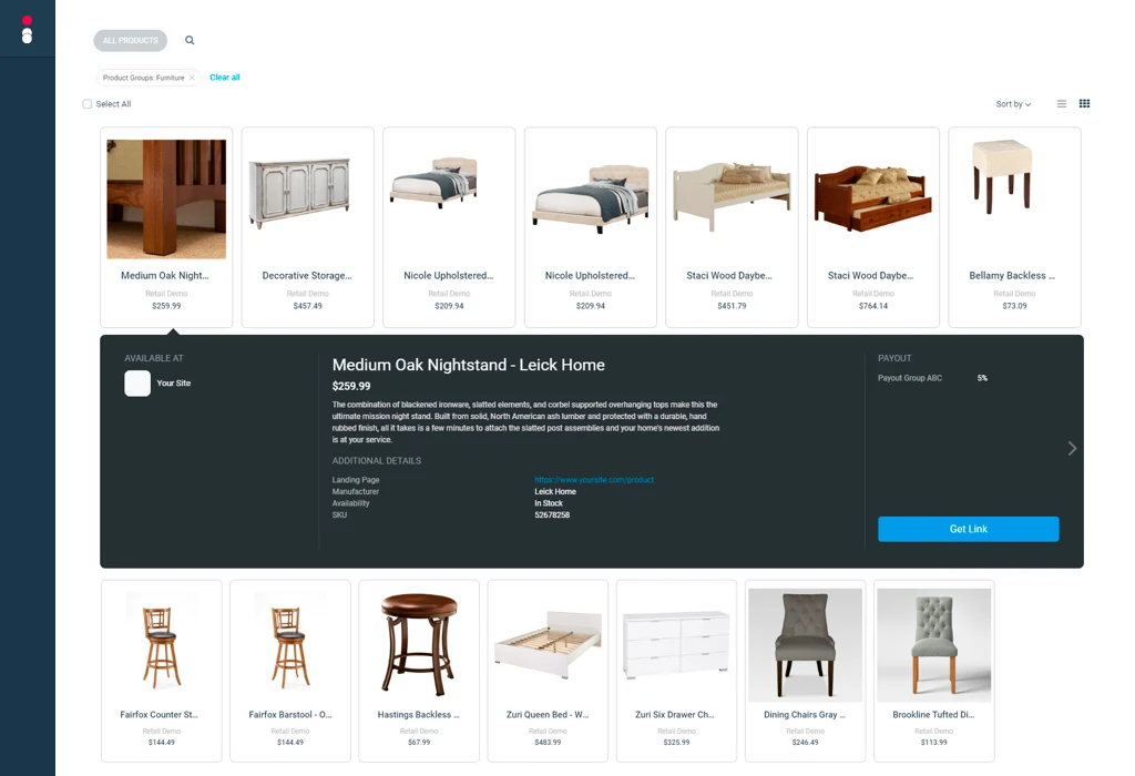 Curated Product Catalogs