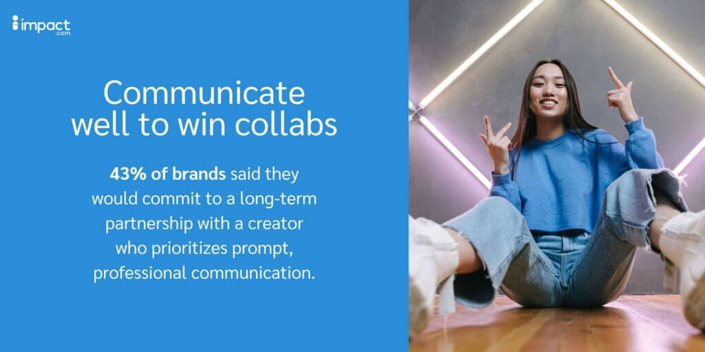 Communicate well to win collabs