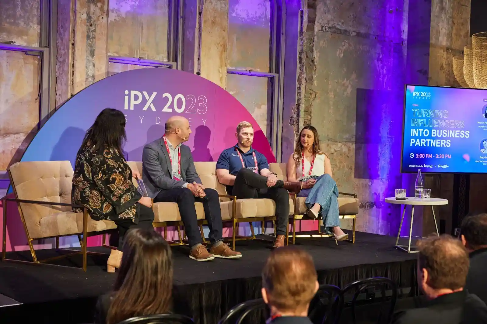 speakers at the ipx event