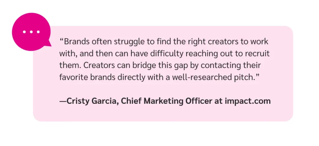 Quote from Cristy Garcia on viral content creators