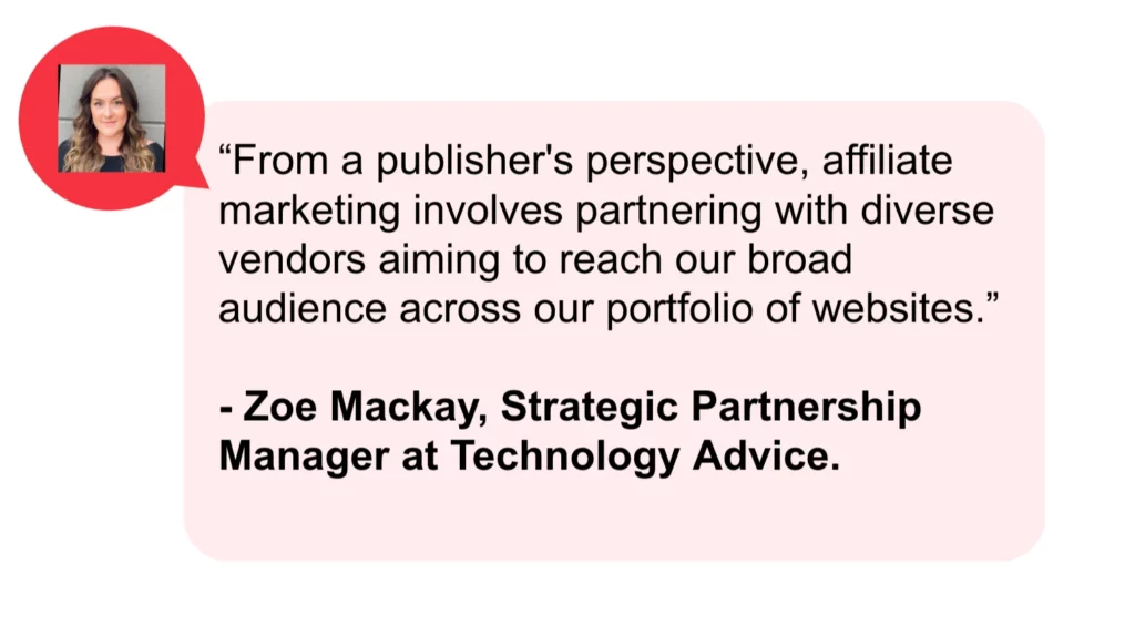 how publishers work in b2b affiliate marketing