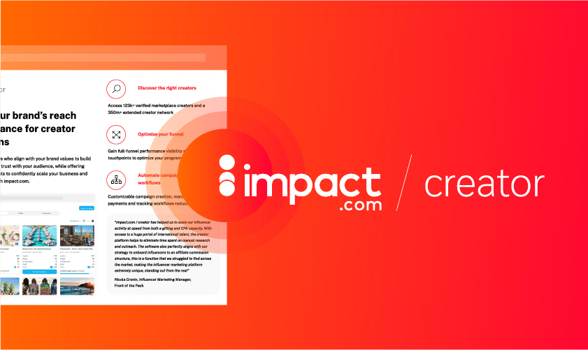 impact.com / creator one sheet