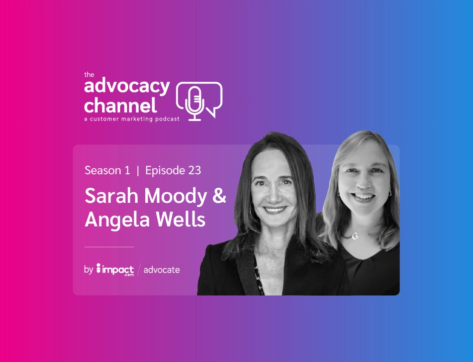 The Advocacy Channel podcast with Sarah Moody and Angela Wells, focusing on advocacy and social change discussions.