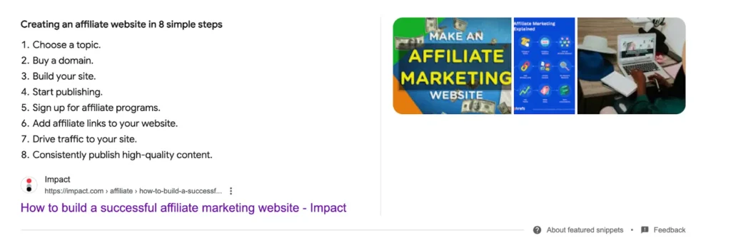 SERP Featured Snippets