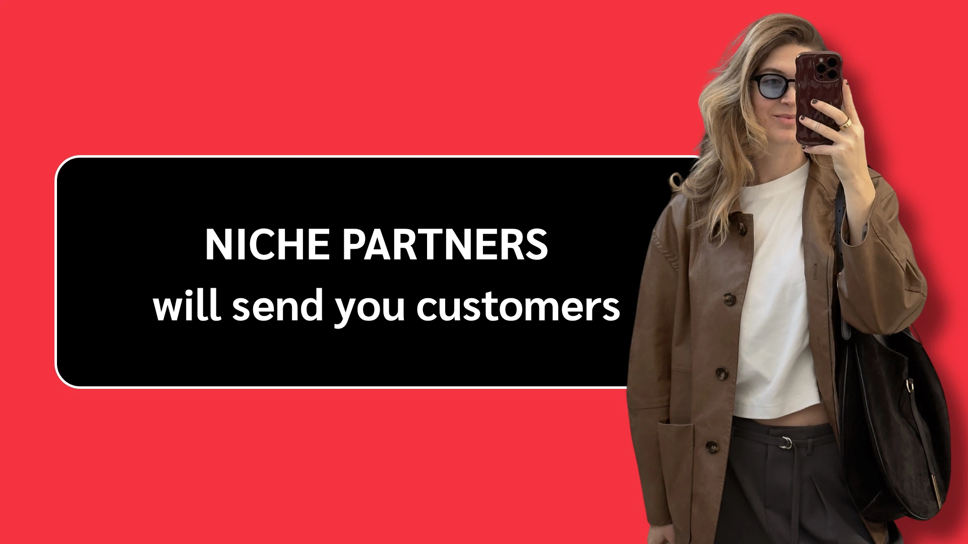 Image explaining that niche partners send good customers