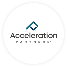 acceleration partners-logo in a circle