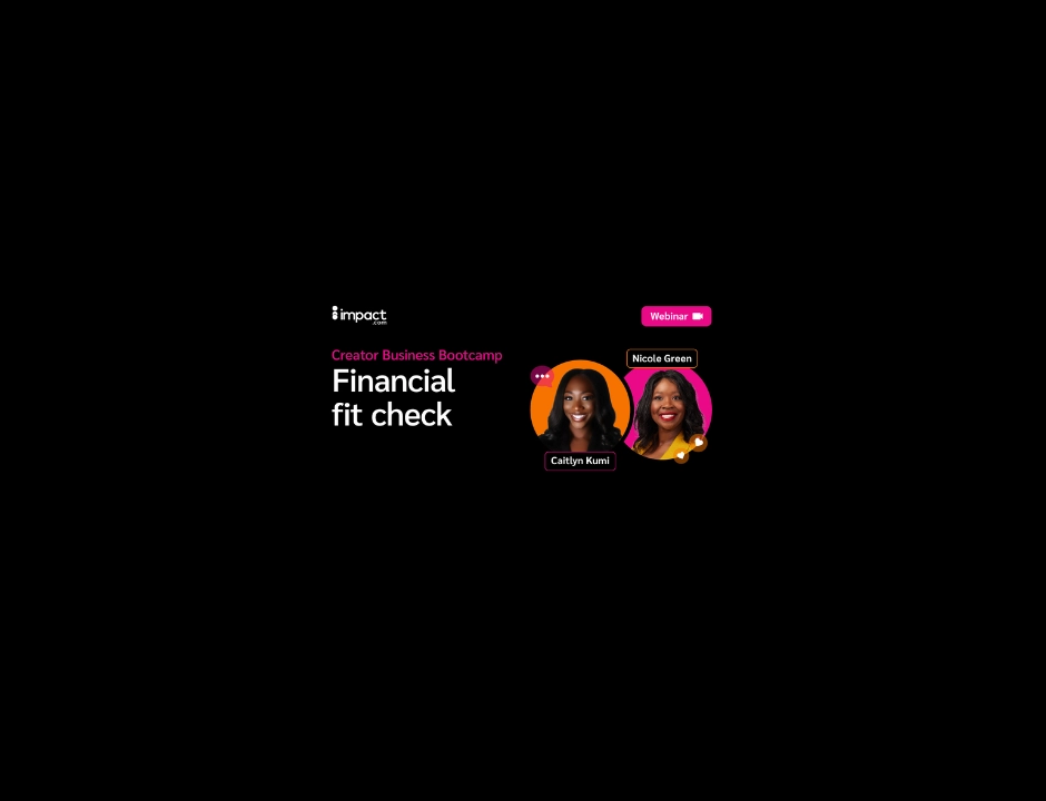 An image of financial fit check webinar