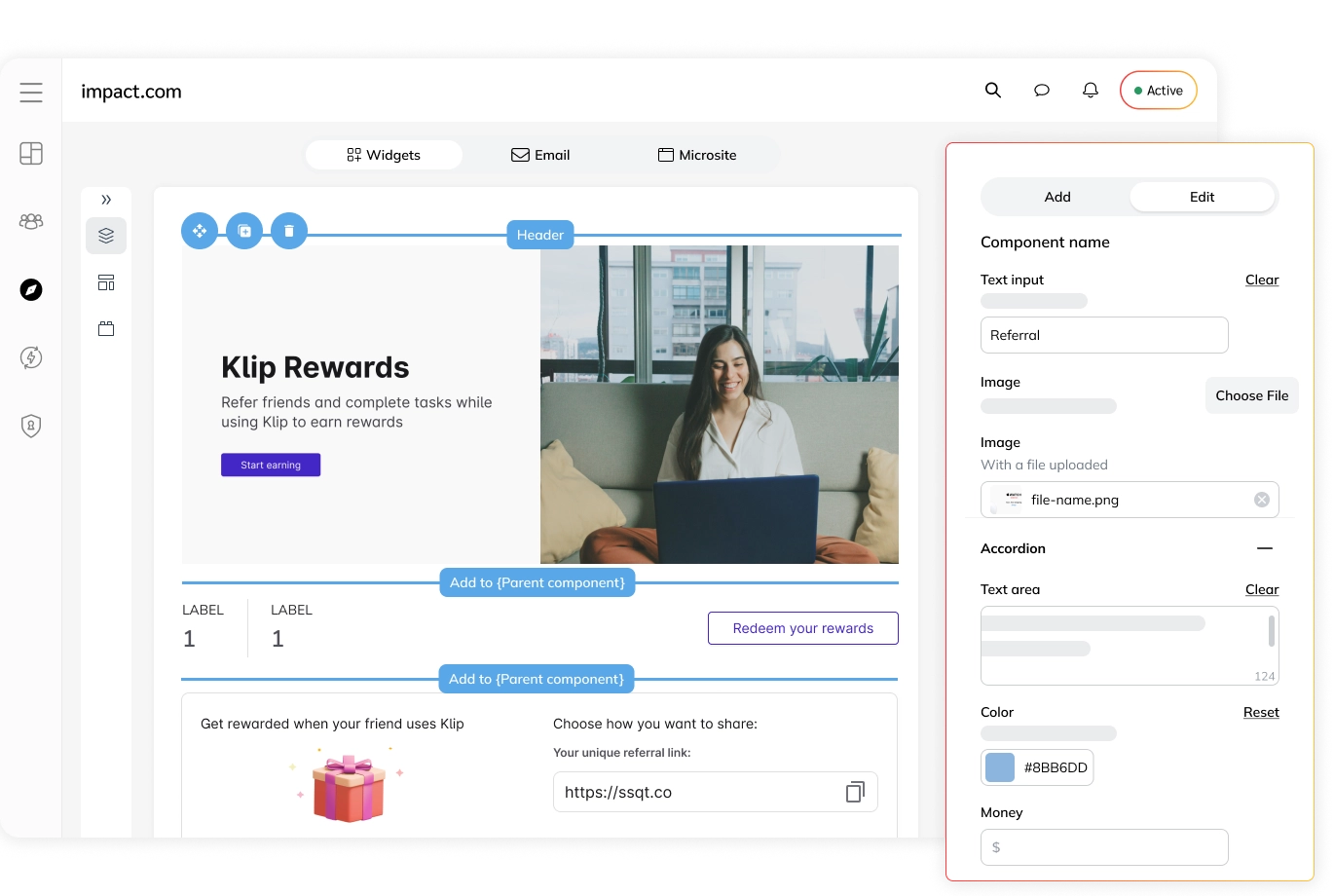 Engage customers on advocate