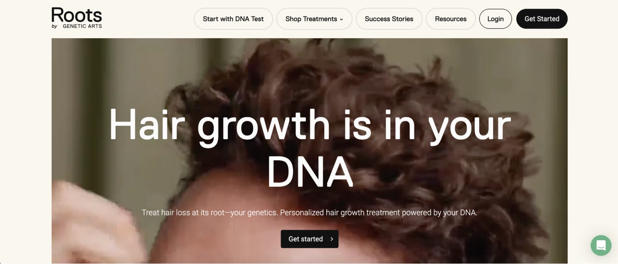 DNA strands with hair follicles, illustrating the genetic basis of hair growth.