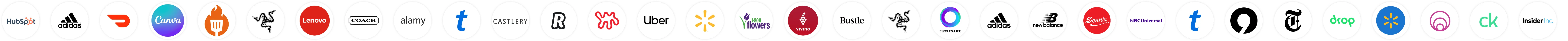 logos grouped together