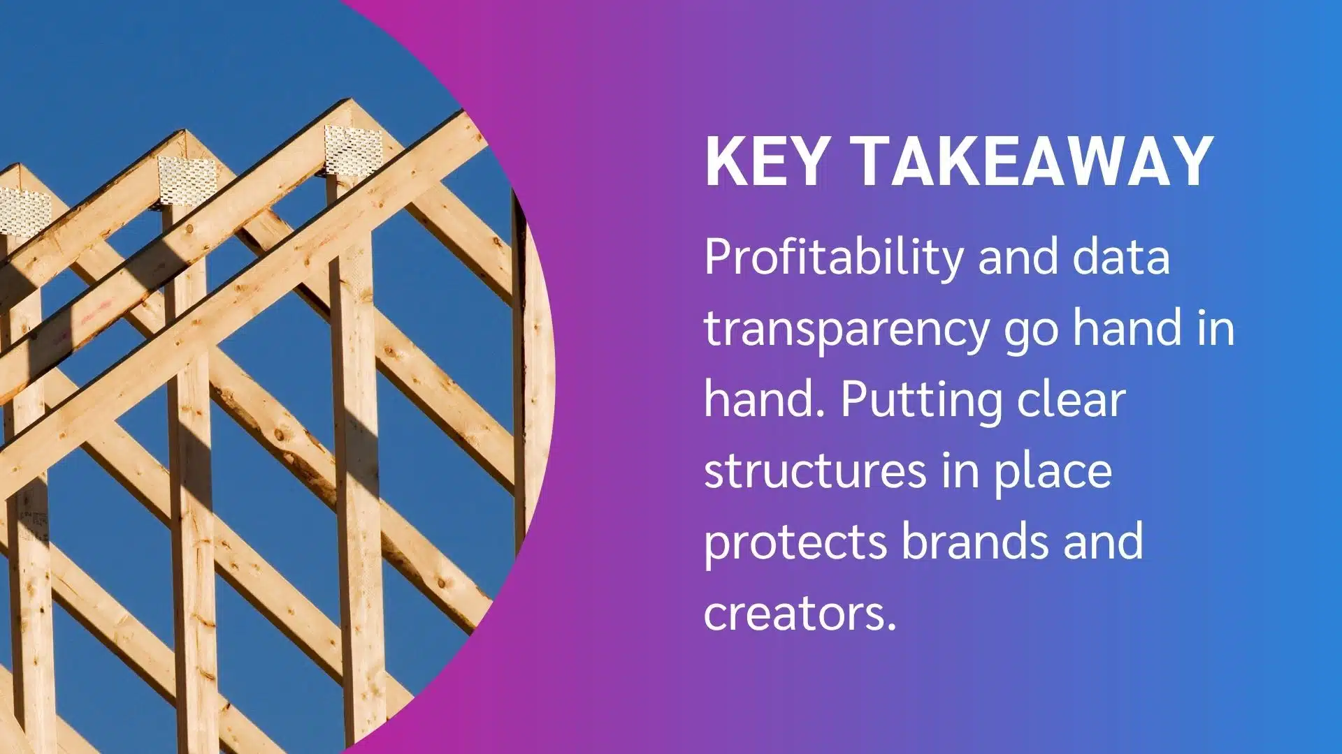 Key takeaways highlight that engagement is valuable for measuring growth beyond just likes and shares.