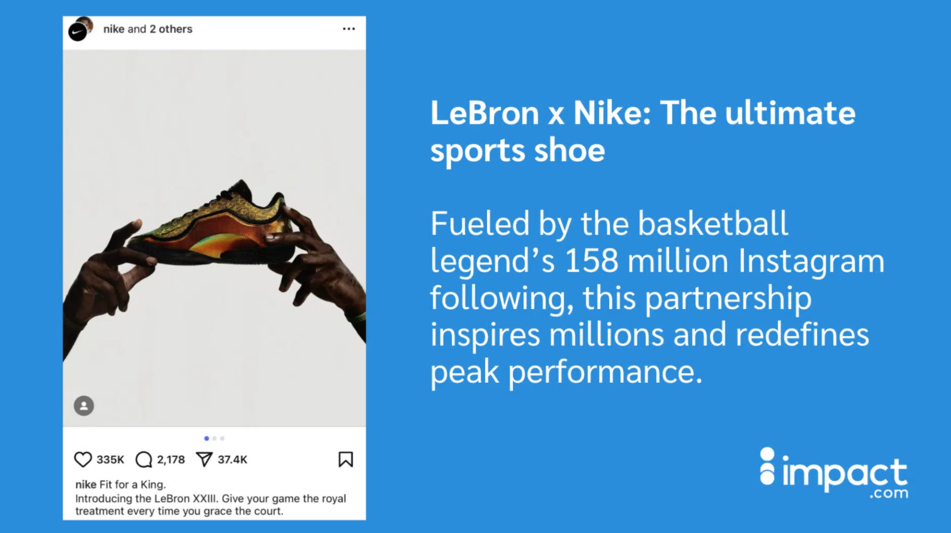 LeBron's Nike sports shoe, designed for ultimate performance and style, showcasing a sleek and modern design.
