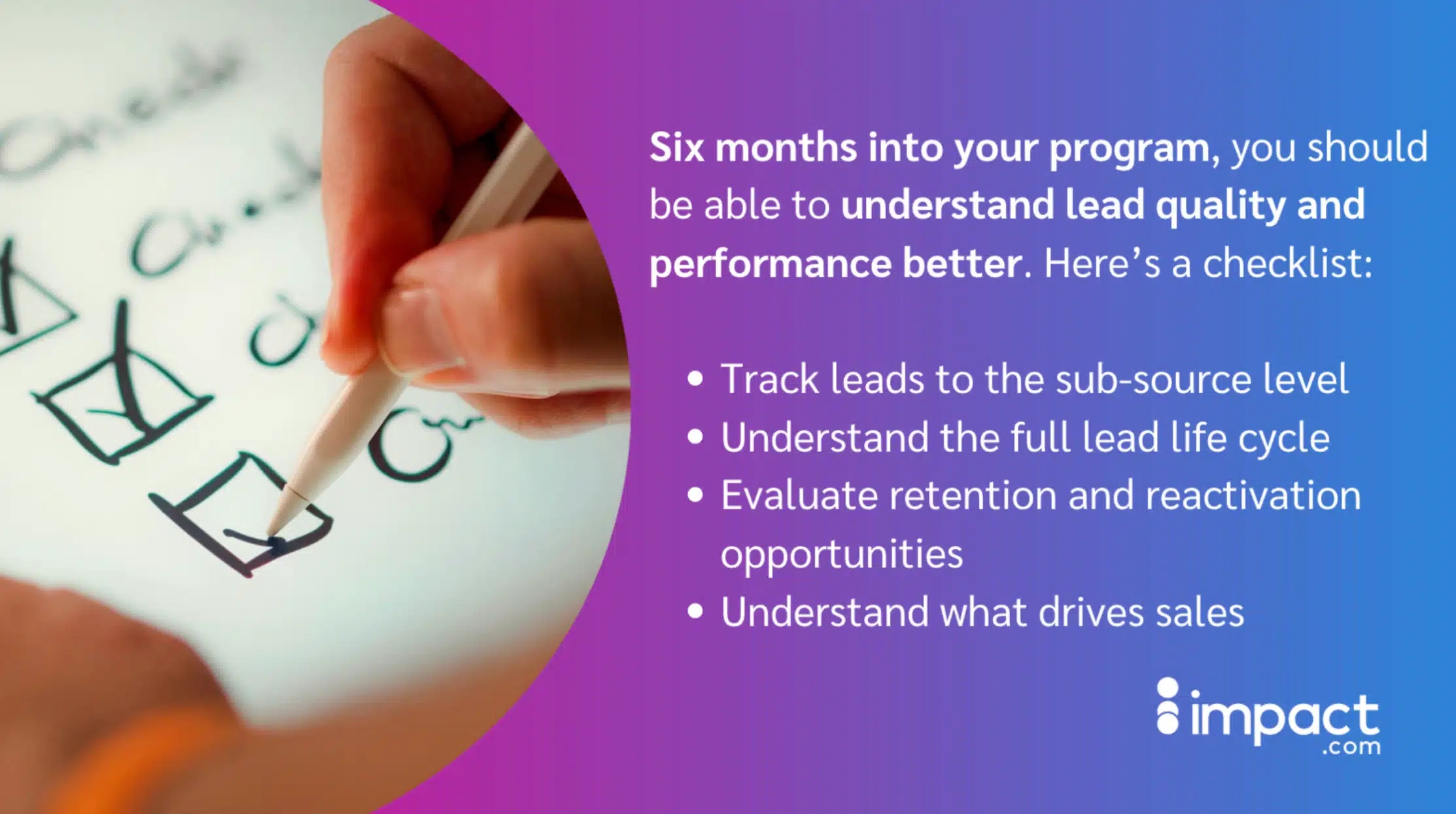 Six-month program to enhance understanding of data and performance metrics for improved decision-making.