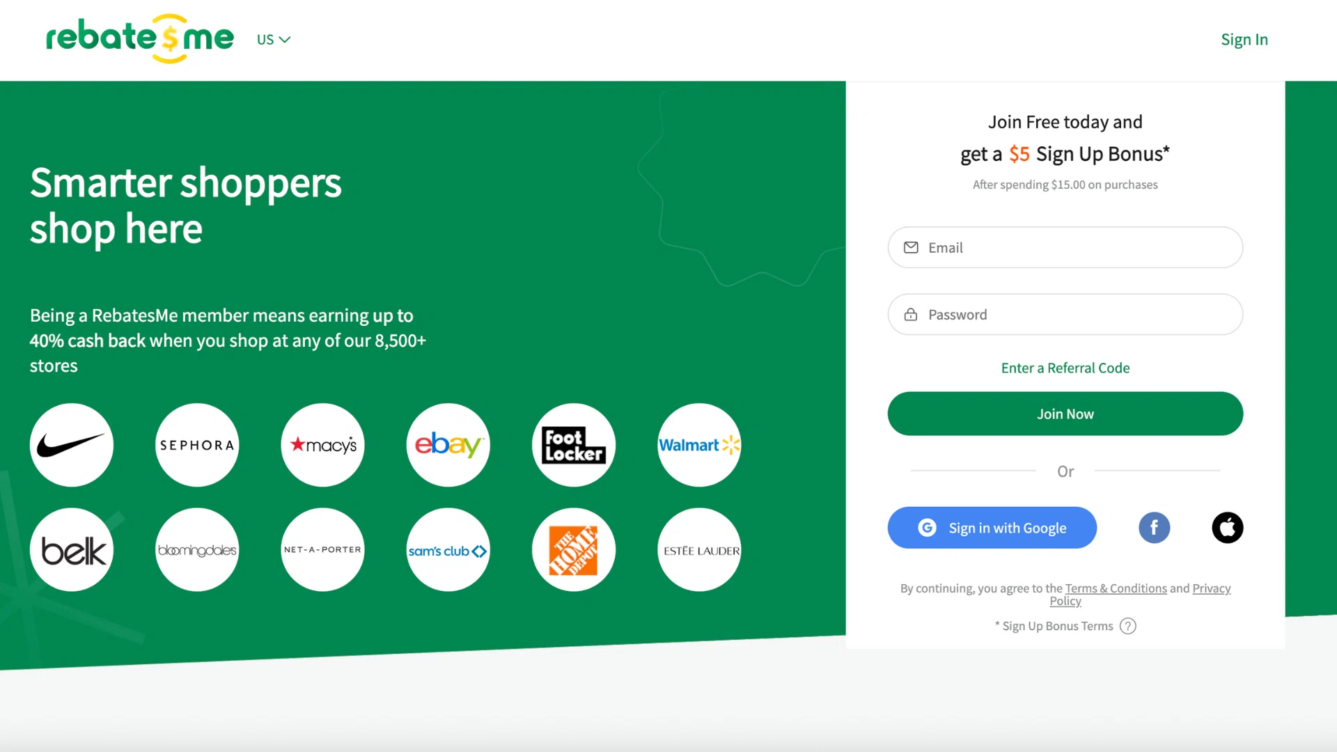 A green screen featuring a sign that reads "Smart Shoppers" in bold letters.