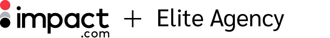 impact.com and its elite agencies logo