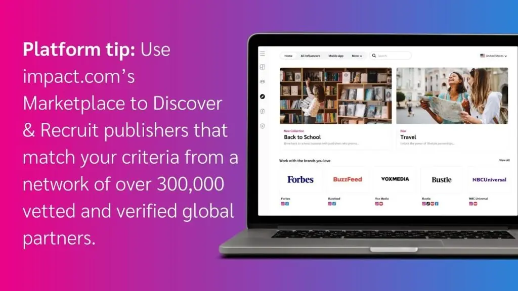 statement about a platform tip on impact.com