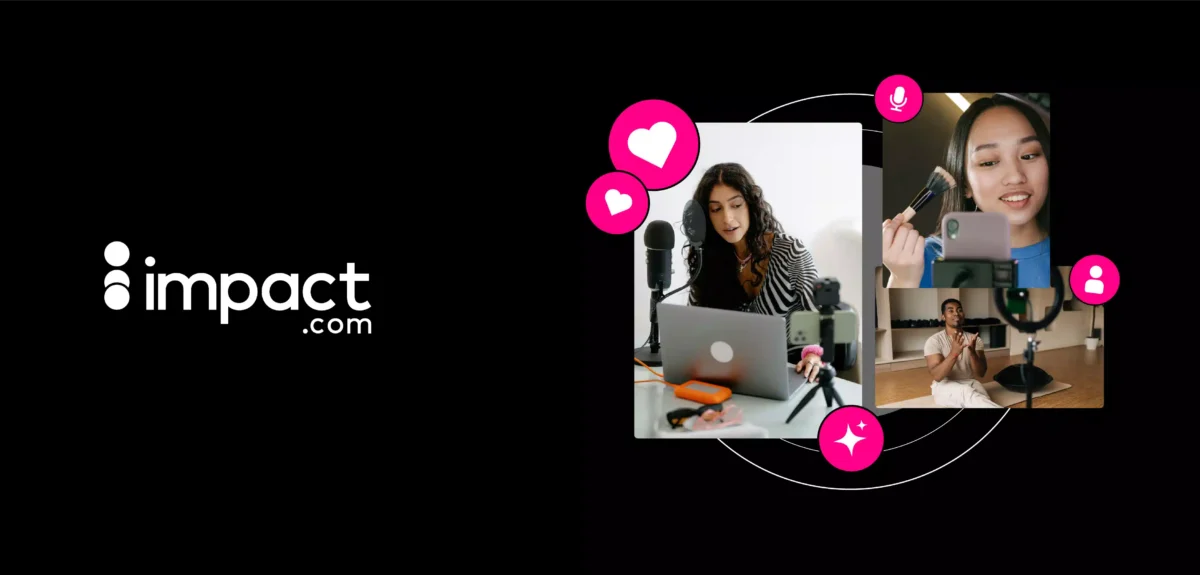 A collage of content creators working with microphones, computers, and cameras, showcasing various stages of online engagement and production.