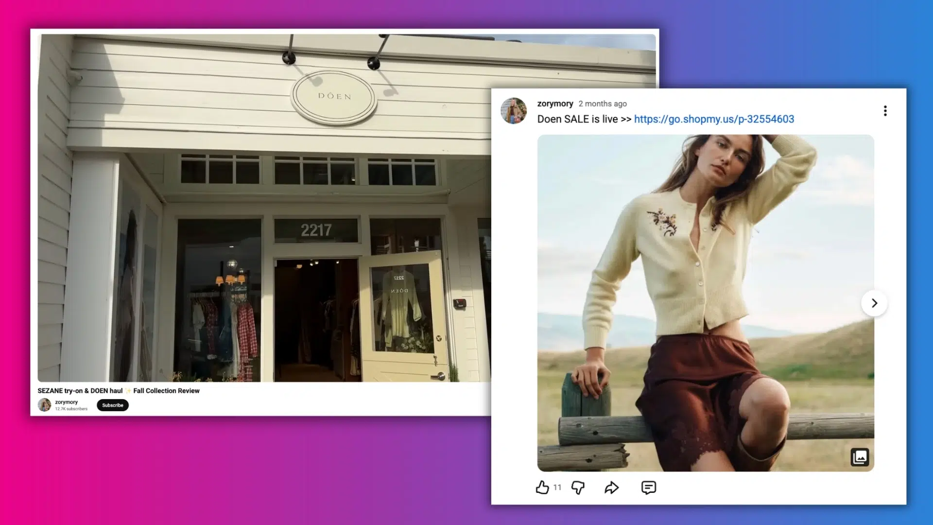 fashion brand creator affiliate program