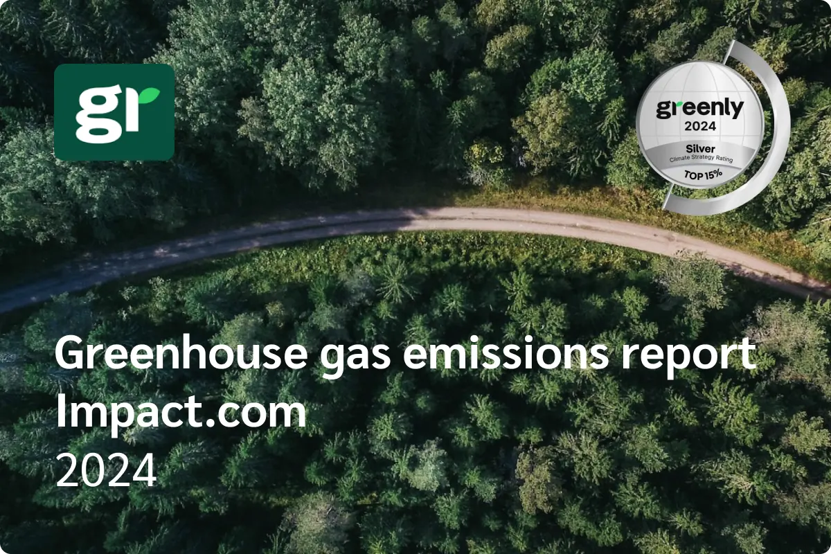 Greenhouse gas emissions report