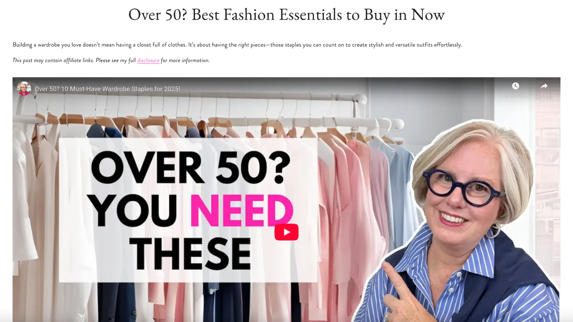 fashion youtube video